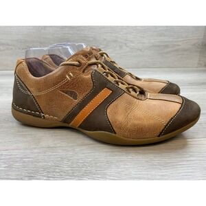 Red Wing Men's Leather Sneakers 9 Brown Tan Low Top Lace‎ Up Athletic Shoes